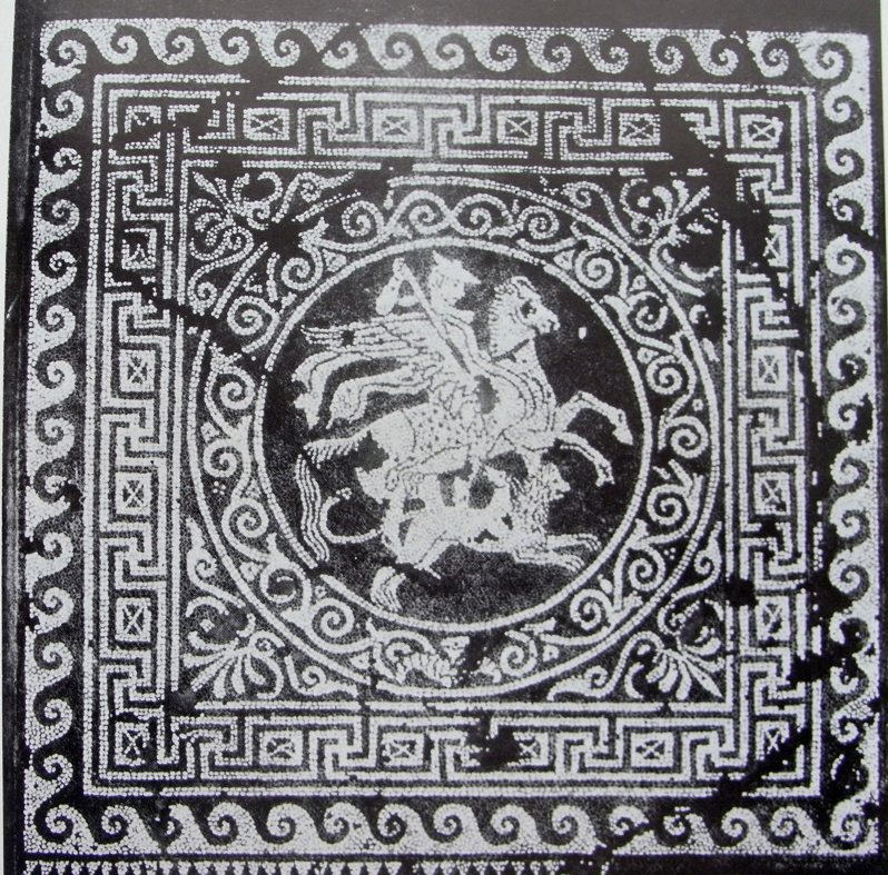 mosaico di bellerofonte