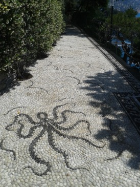 mosaico polpo